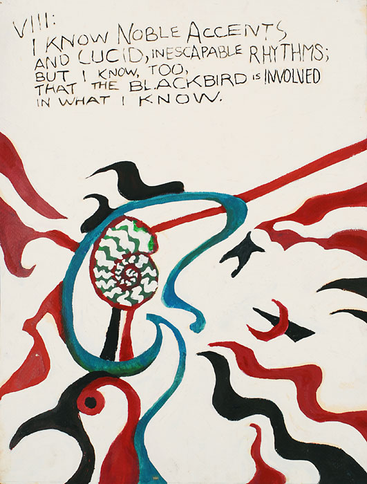 Blackbird VIII, 1982, by Fred Hatt