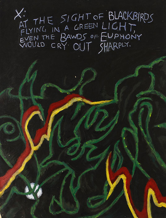 Blackbird X, 1982, by Fred Hatt