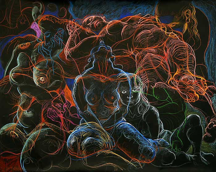 Gaze Angle, 2009, by Fred Hatt