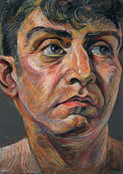 fredhatt-2002-christophe-ruminating1 Ruminating, 2002, by Fred Hatt