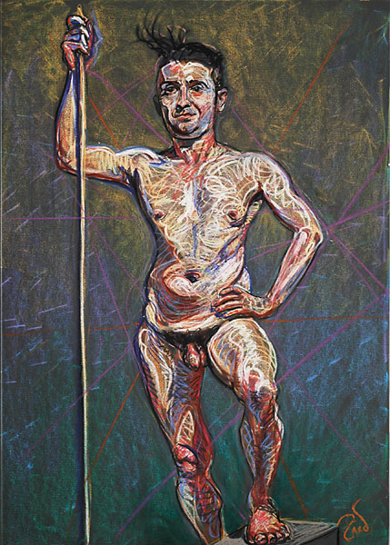 fredhatt-2005-christophe-triumphant Triumphant, 2005, by Fred Hatt