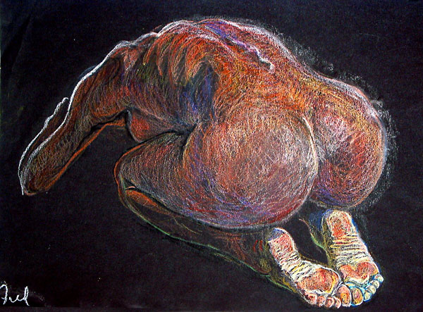 Balasana, 1996, by Fred Hatt