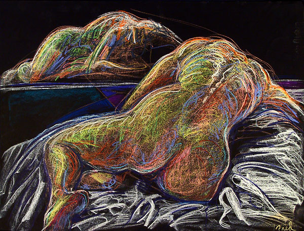 Mountain Mirrored, 1998, by Fred Hatt