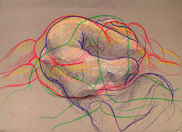 Triple Angle Curl, 2000, by Fred Hatt
