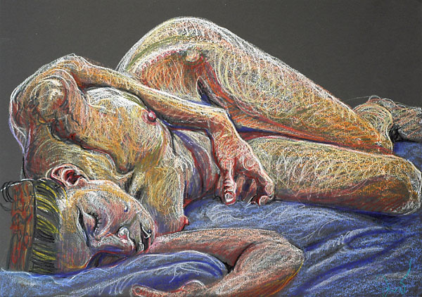 Asleep, 2004, by Fred Hatt