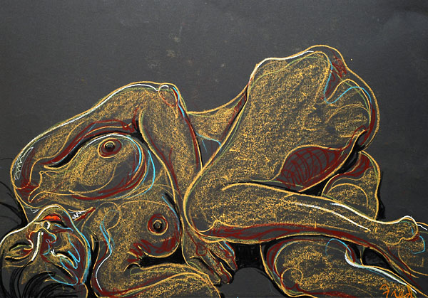 Bony Points, 2004, by Fred Hatt