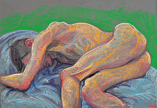 Sleep Fold, 2008, by Fred Hatt