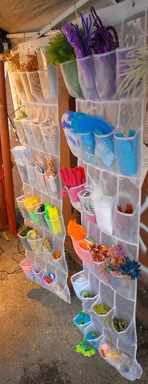 Some of Edisa's decorative items, 2009, photo by Fred Hatt
