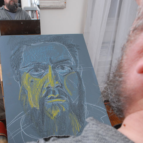 fredhatt-2009-self-1000 Self, 2009, by Fred Hatt, in progress at 10:00