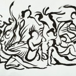 February Cross Pollination #1, 2010, by Fred Hatt