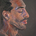 Daniel Eyes Closed, 2003, by Fred Hatt