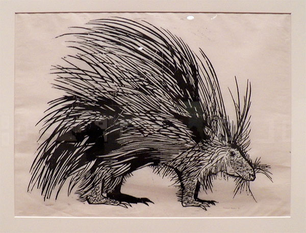 baskin-mfa-paper-zoo-porcupine