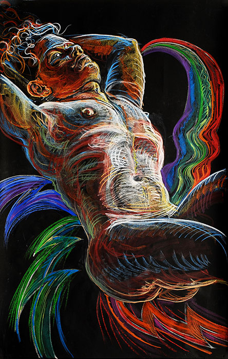Waxing Moon, 2010, by Fred Hatt