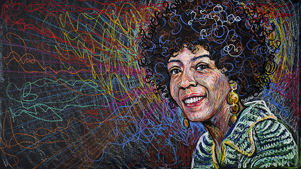 Ellen Stewart, 2011, by Fred Hatt