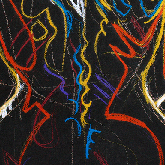 Concave (detail), 2009, by Fred hatt
