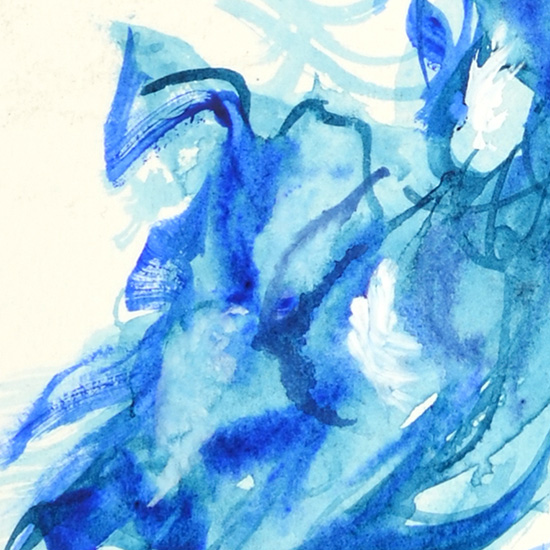 Firesprite (detail), 2012, by Fred Hatt