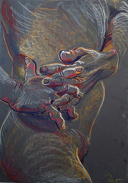 Fred Hatt - Clasped Hands